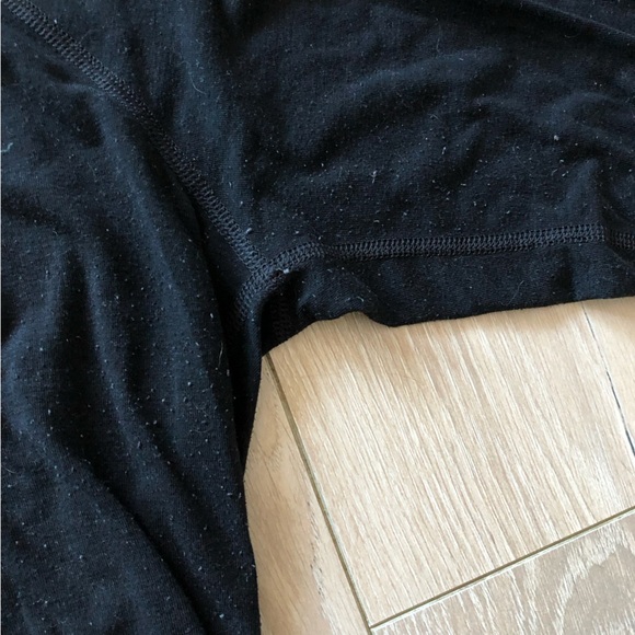 Paradox Merino Blend DriRelease Running 1/4 Zip Long Sleeve Top in Black Size L - Picture 9 of 11